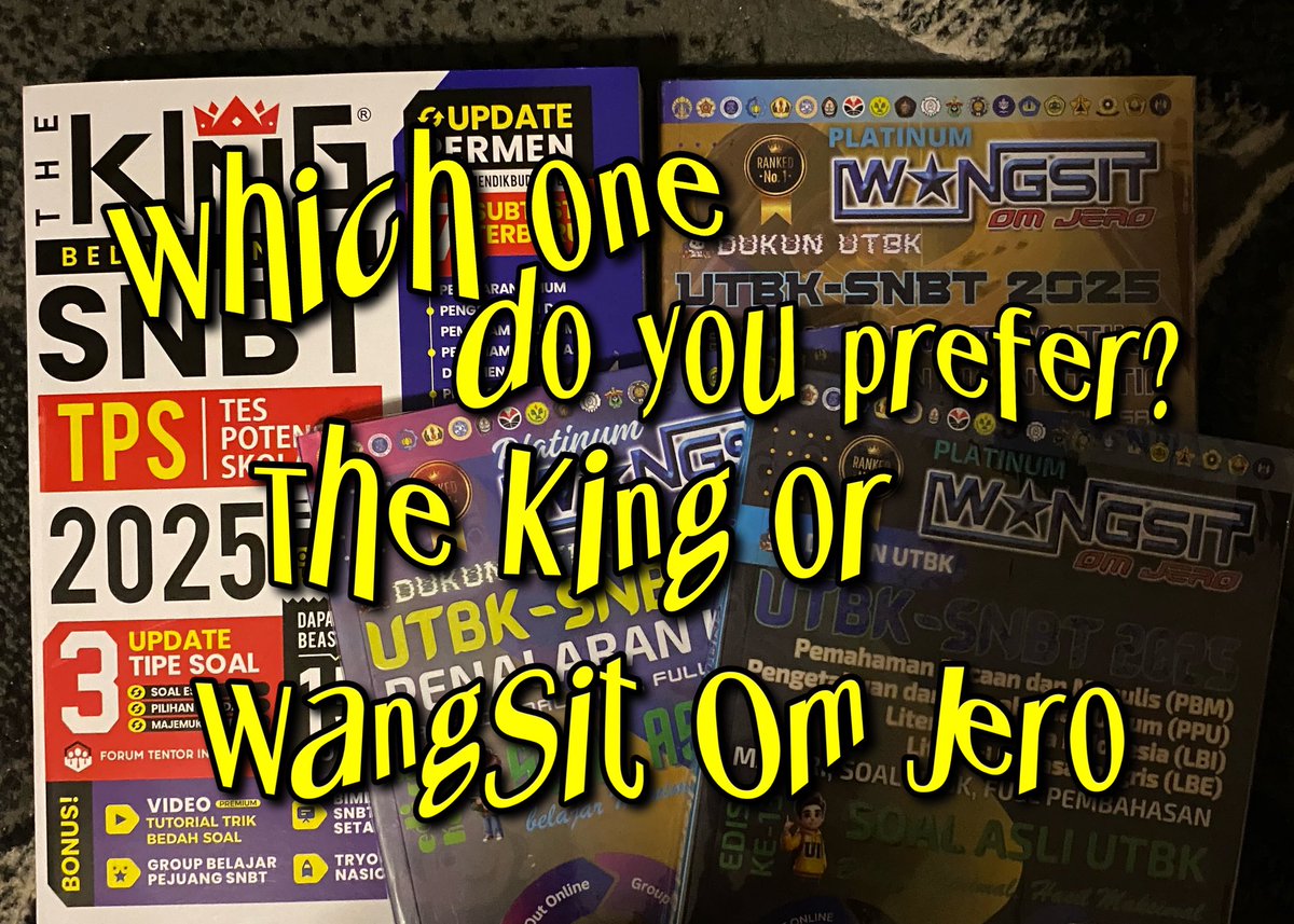 Which One Do You Prefer? 
The King or Wangsit Om Jero