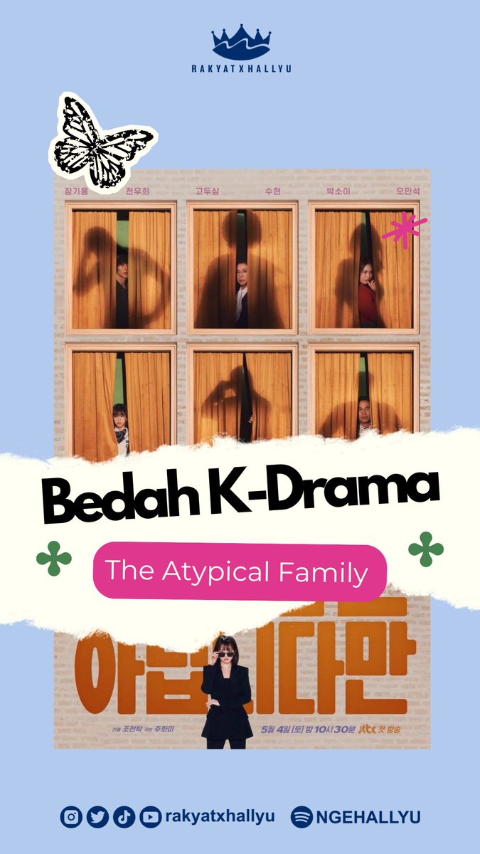 rakyatxhallyu's tweet photo. [BEDAH K-DRAMA PART 17 : THE ATYPICAL FAMILY]

#RakyatxHallyu #restingtime #dubeskor #kpop #korea #kdrama #theatypicalfamily #atypicalfamily #jangkiyoung #chunwoohee #claudiakim #parksoyi #moonwoojin #palestina #palestine #freepalestine #salahuddinalayyubi #alleyesonrafah https://t.co/XRoPQo4Oqe