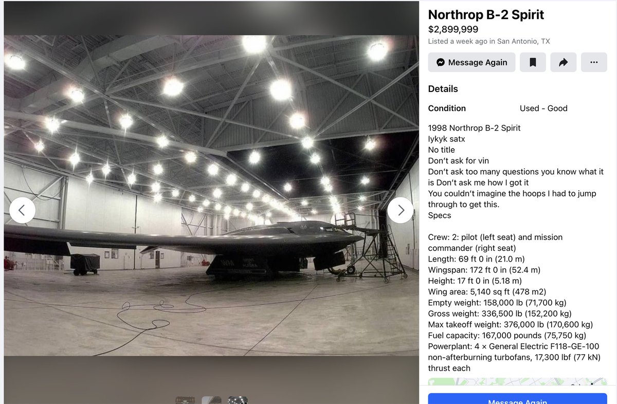 UsedB2Spirit's tweet photo. If it sounds too good to be true ... it isn't this time.

CA: rvD3wzJQjVBWfoUDC2QXpnfkfcGuGs4XUb7sfCnpump  

TG: https://t.co/rhV9LtliF8

Listing:
https://t.co/JSbJqBbuBw https://t.co/aRAKqSr2V1