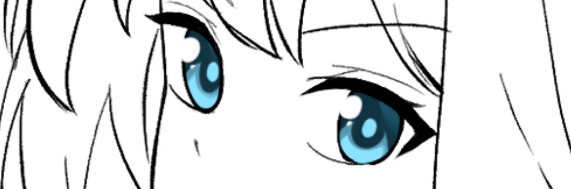 フェアリードロップに決まった外見は
ないので好きにアレンジしても大丈夫と
親御さんから言っていただいたので髪型とか
衣装もがっつりアレンジする予定
なんですけど、目のデザインは元絵
意識した塗りになったりしている 