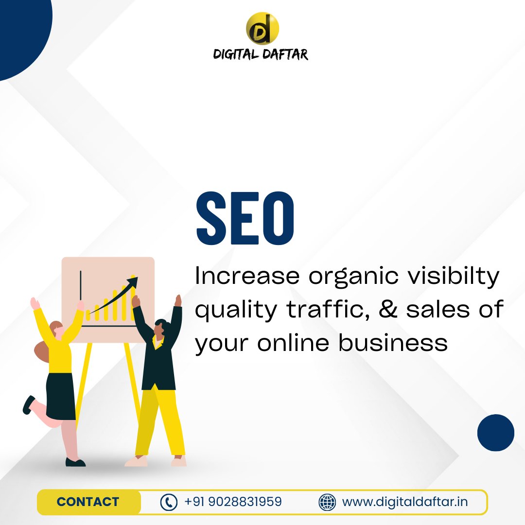 daftar_digital's tweet photo. Elevate your online presence and drive quality traffic and sales with SEO! 🚀 

Let Digital Daftar optimize your website for maximum organic visibility and results-driven success.

#seo #digitalmarketing #onlinevisibility #digitaldaftar #seoconsulting https://t.co/G3rcaw7Iz4