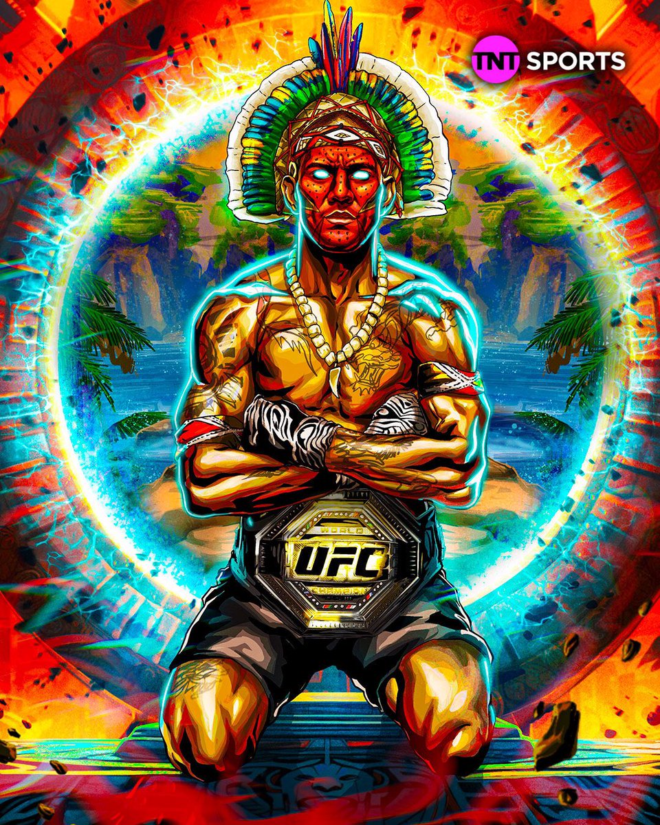 ufcontnt's tweet photo. One of the greatest athletes in combat sports history, @AlexPereiraUFC! 🏹🐐

#UFC303 | LIVE on TNT Sports &amp; discovery+ https://t.co/8isNChT6Ii
