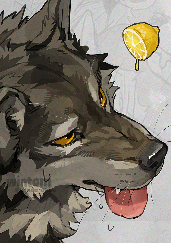 #今月描いた絵を晒そう 🐺💦