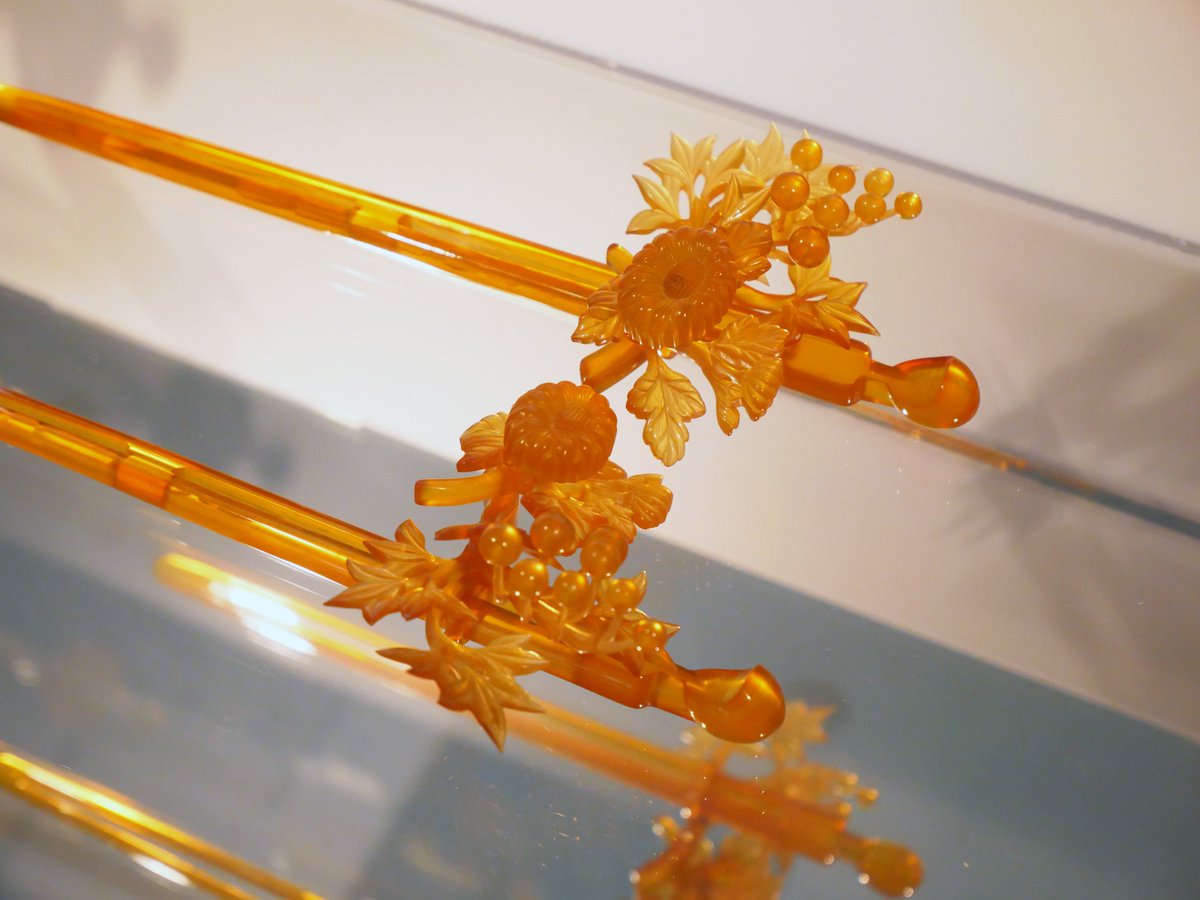 お値下げ致しました。本鼈甲 髪飾り 長崎伝統工芸 美品 大きめ 0607193314_64805ceab2292.jpg