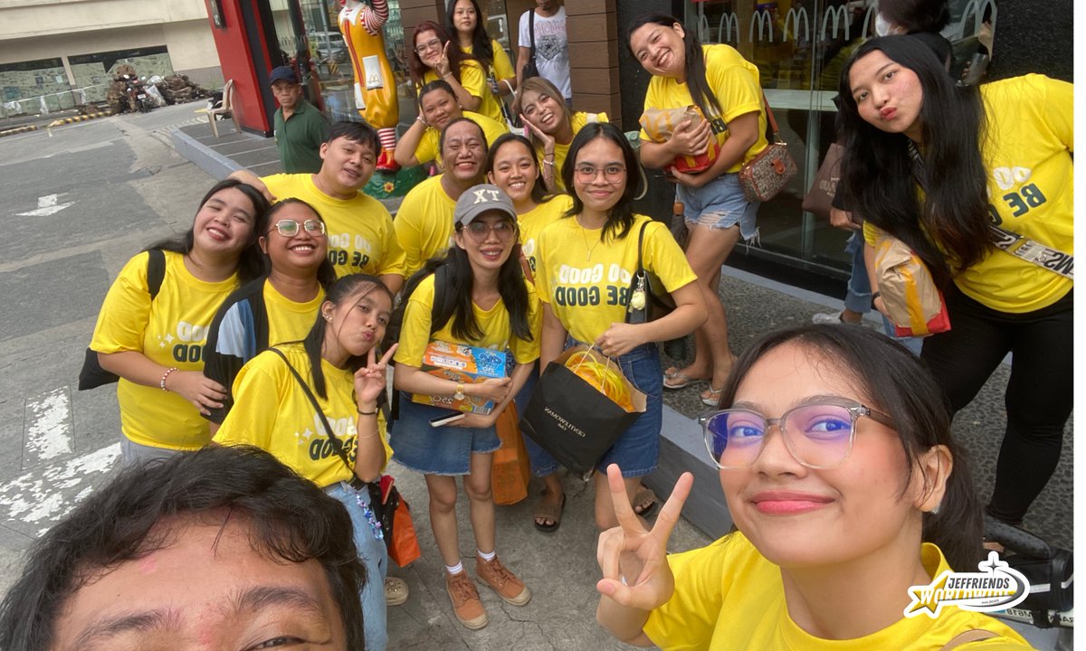 JeffriendsOFC's tweet photo. [📹] DGBG: Happy 2nd Anniversary, Jeffriends! As a family united by purpose, your kindness and dedication have truly made a difference in our community, until the next one! ⭐️

JEFFRIENDS DO GOOD BE GOOD 
#143YesMyLove @143yesmylove
#LoveJeff @mylove_jeff https://t.co/acWkb86Nj4