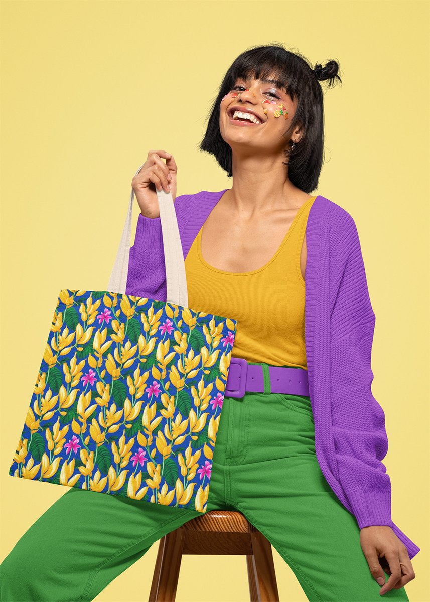 habatour20's tweet photo. #modern #artistic #digital #patterndesign with #bananafruits and #flowers #artisticdesign #patterndesigns #bananafruit #banana #bananas #bananapattern #bananapatterns #fruitpattern #fruitpatterns #fruitdesign #fruitdesigns #bananaflowers #totebag #totebags #totebagsforwomen https://t.co/jwSNsVbITy