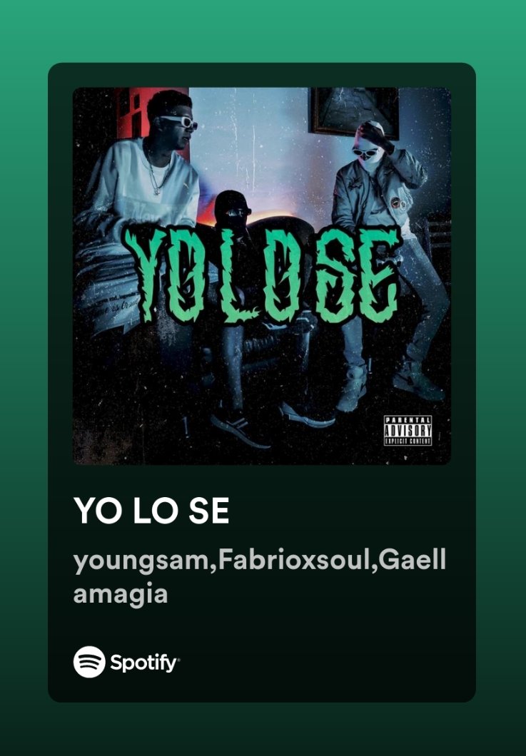 youngsam347's tweet photo. YO LO SÉ 🎶 EN #SPOTIFY 🎶

https://t.co/Tg60SHonKb https://t.co/u3dxGg42Cm