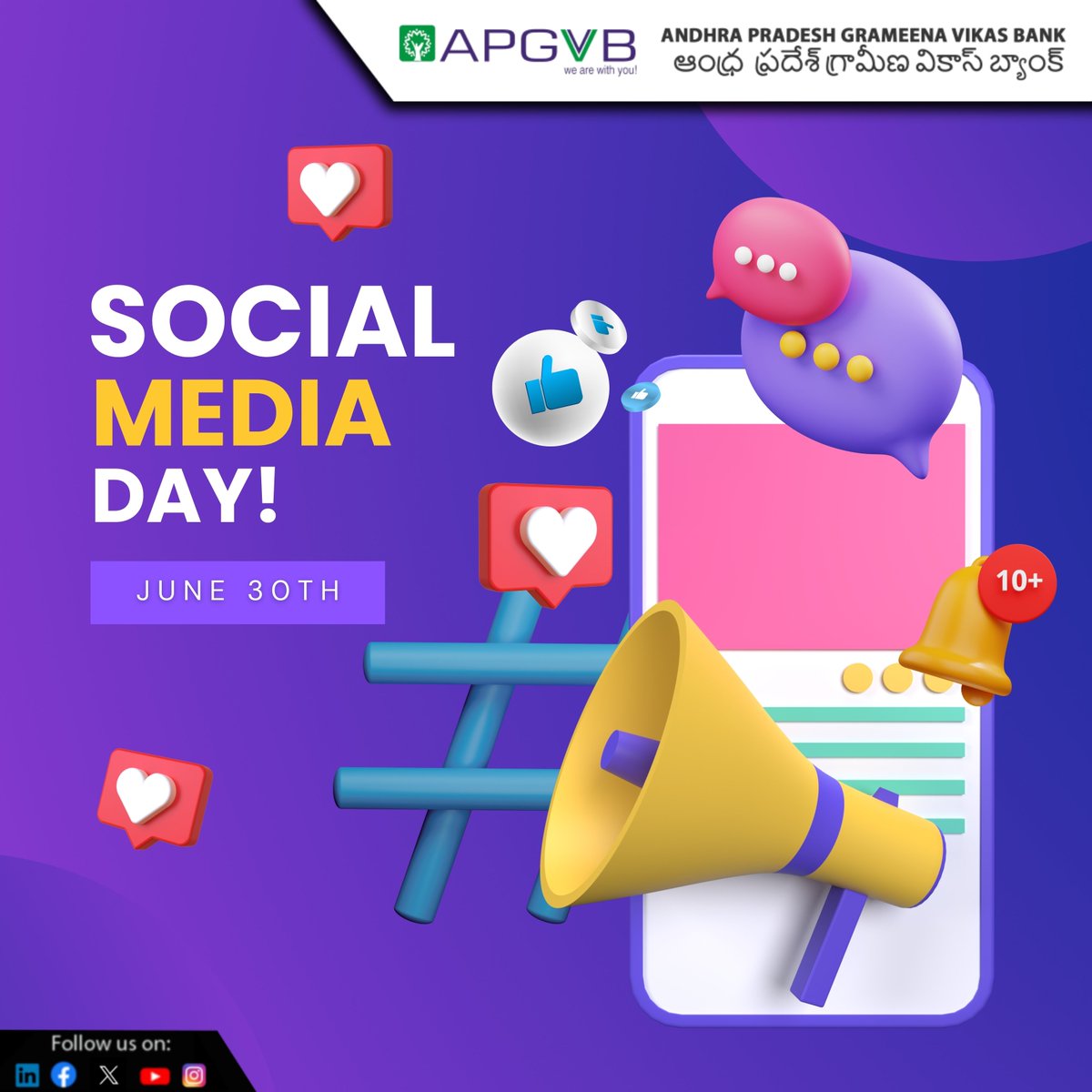 APGVBOfficial's tweet photo. Social media is a tool with the power to connect us, inform us, and empower us. "Let's use it for good today and every day.”
#socialmedia #useitforgood #facebooklive #twitter #instagram https://t.co/SJdExzrHNz