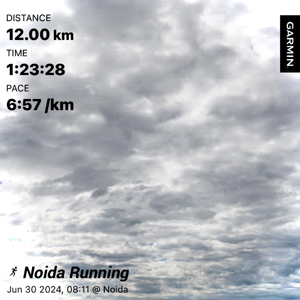 12 Kms run on humid Sunday morning #running #runtoinspire