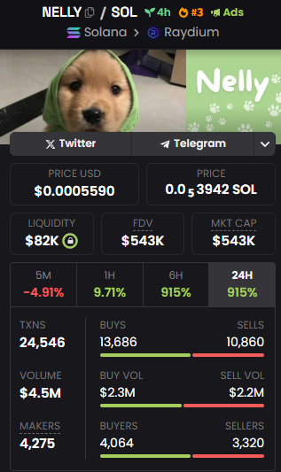 <a href="/IcedKnife/">Iced</a> Shit with $NELLY we bouta be unemployed.

FUCK MAG DOG HE AINT GONNA BE ON THE YACHT, SHAME....

BUT WE RUN IT BACK TURBO WITH THE HARDEST COMMUNITY OUT THERE.

CA: GNu1F4dyaubRsf49maco3Gjb34EA2VREddaYFDi2pump