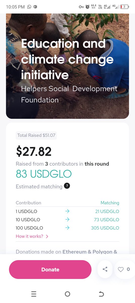 Support our education and Climate initiative via giveth.io/project/educat…
During <a href="/Giveth/">Giveth</a> Giv-Earth QF round. 
Donations we received have helped us to plant trees in schools without trees, provide basic school supplies in rural community schools in needs. Support our mission today