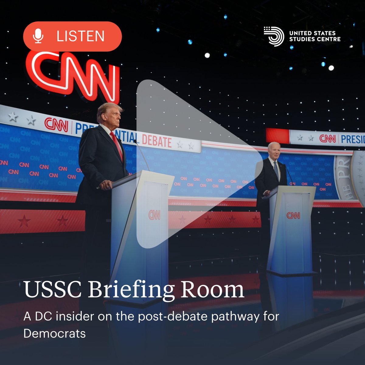 USSC's tweet photo. USSC Briefing Room | A DC insider on the post-debate pathway for Democrats

Following President Biden's debate performance, @jaredmondschein spoke with @lestermunson about alternative pathways for Democrats and key figures to watch in the days ahead.

https://t.co/nayC3XE1IH https://t.co/lZeZSQxoIK