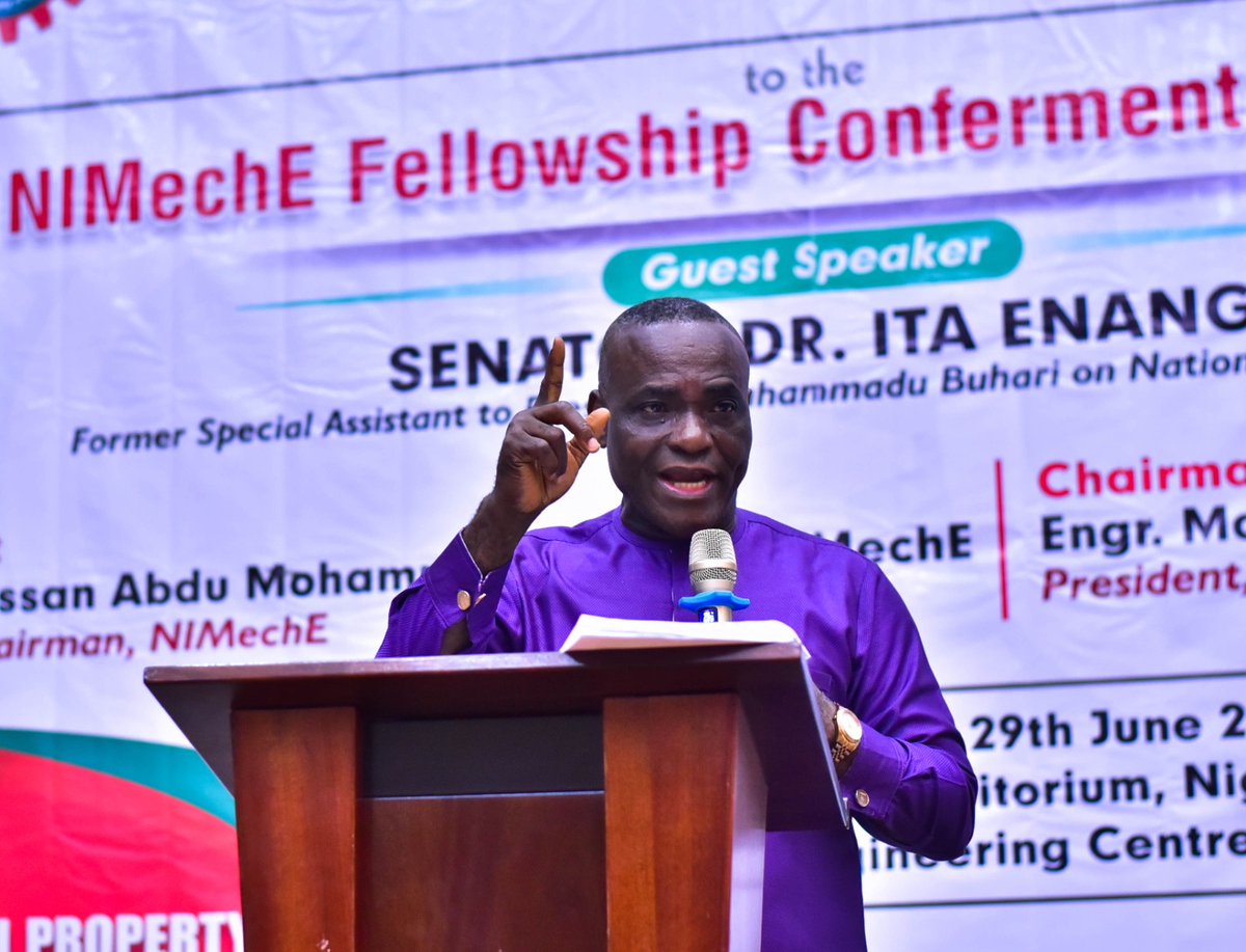 Sen. ITA ENANG, OFR tweet media