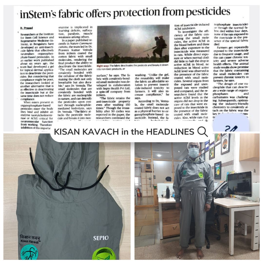 Department of Biotechnology (@dbtindia) on Twitter photo Step forward towards Indigenous Bharat! Viksit Bharat! <a href="/DBT_inStem/">iBRIC-inStem</a> Kisan Kavach now at farmer's rescue. Article now published in <a href="/the_hindu/">The Hindu</a>
<a href="/DrJitendraSingh/">Dr Jitendra Singh</a> <a href="/rajesh_gokhale/">Rajesh Gokhale</a> Step forward towards Indigenous Bharat! Viksit Bharat! <a href="/DBT_inStem/">iBRIC-inStem</a> Kisan Kavach now at farmer's rescue. Article now published in <a href="/the_hindu/">The Hindu</a>
<a href="/DrJitendraSingh/">Dr Jitendra Singh</a> <a href="/rajesh_gokhale/">Rajesh Gokhale</a>