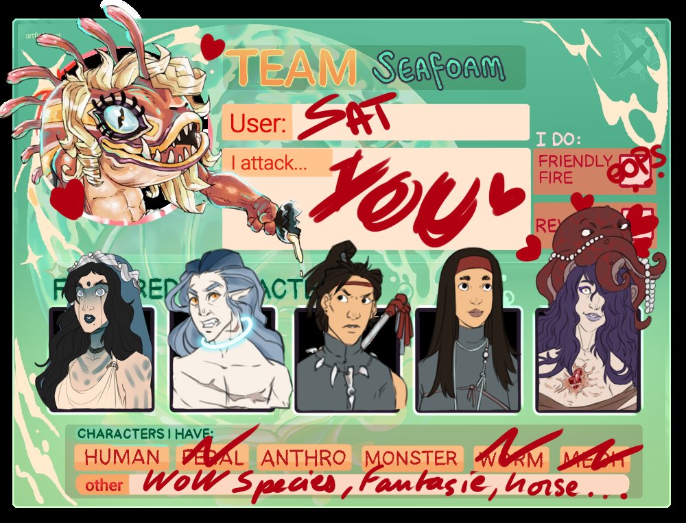 You Know !!! #artfight2024 #artfight #artfightseafoam