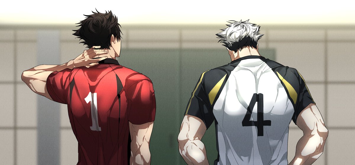 #ハイキュー #HQ

도쿄즈 주장들 등짝은 문짝 만하데요