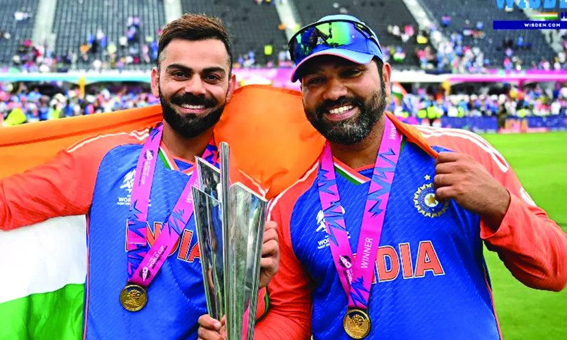 কোহলির পর অবসরের ঘোষণা দিলেন রোহিতও