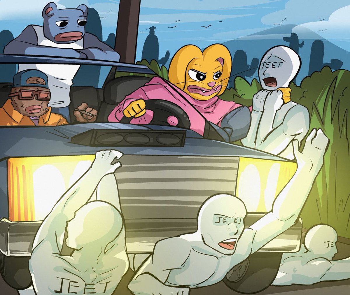 brkcrypyo's tweet image. $FLOPPY (SOL)

Matt Furie coin with fire branding/art.

Seen this shilled hard by some good peeps over the past few days and it's still going strong, jeet capitulation has already happened so playing the bounce here.

CA: DGJpp5DeaiMtkCQs4PzKoFHPoy8WYNEy6yVKbam3hkKP