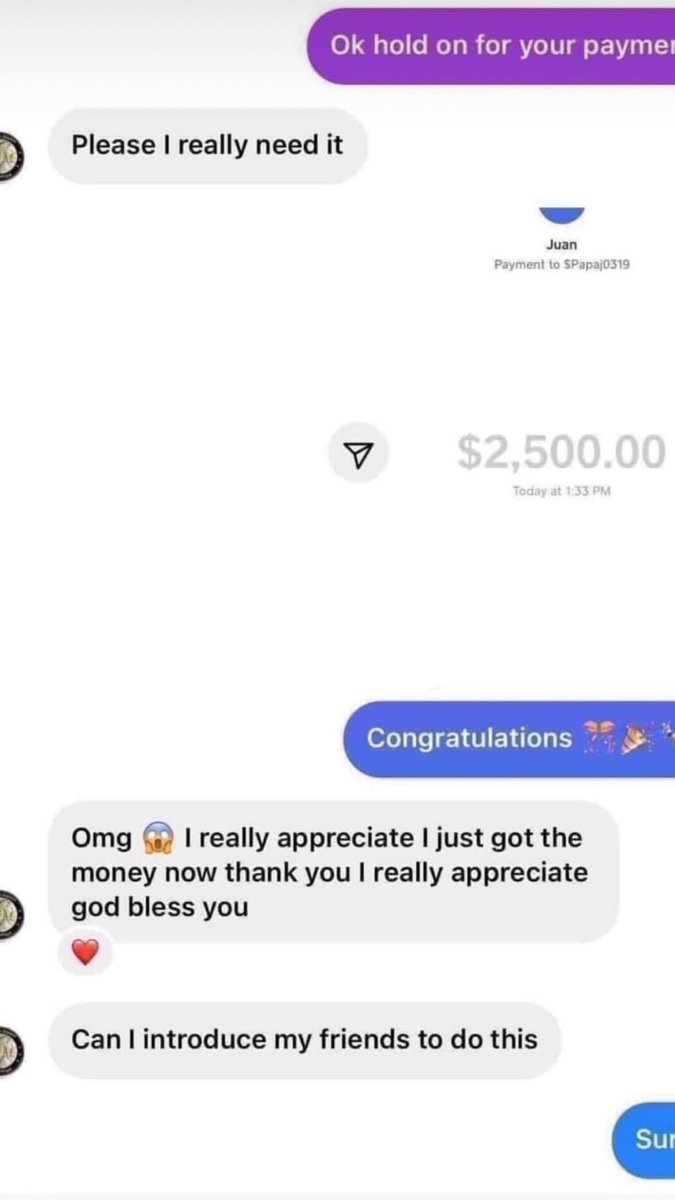 DaddyRob14515's tweet photo. I’m going to give away $3000-$7000 to all people who Text me on Telegram @daddy_sugar_21 ASAP with your PayPal Cash app or bank https://t.co/qjryHn76KY