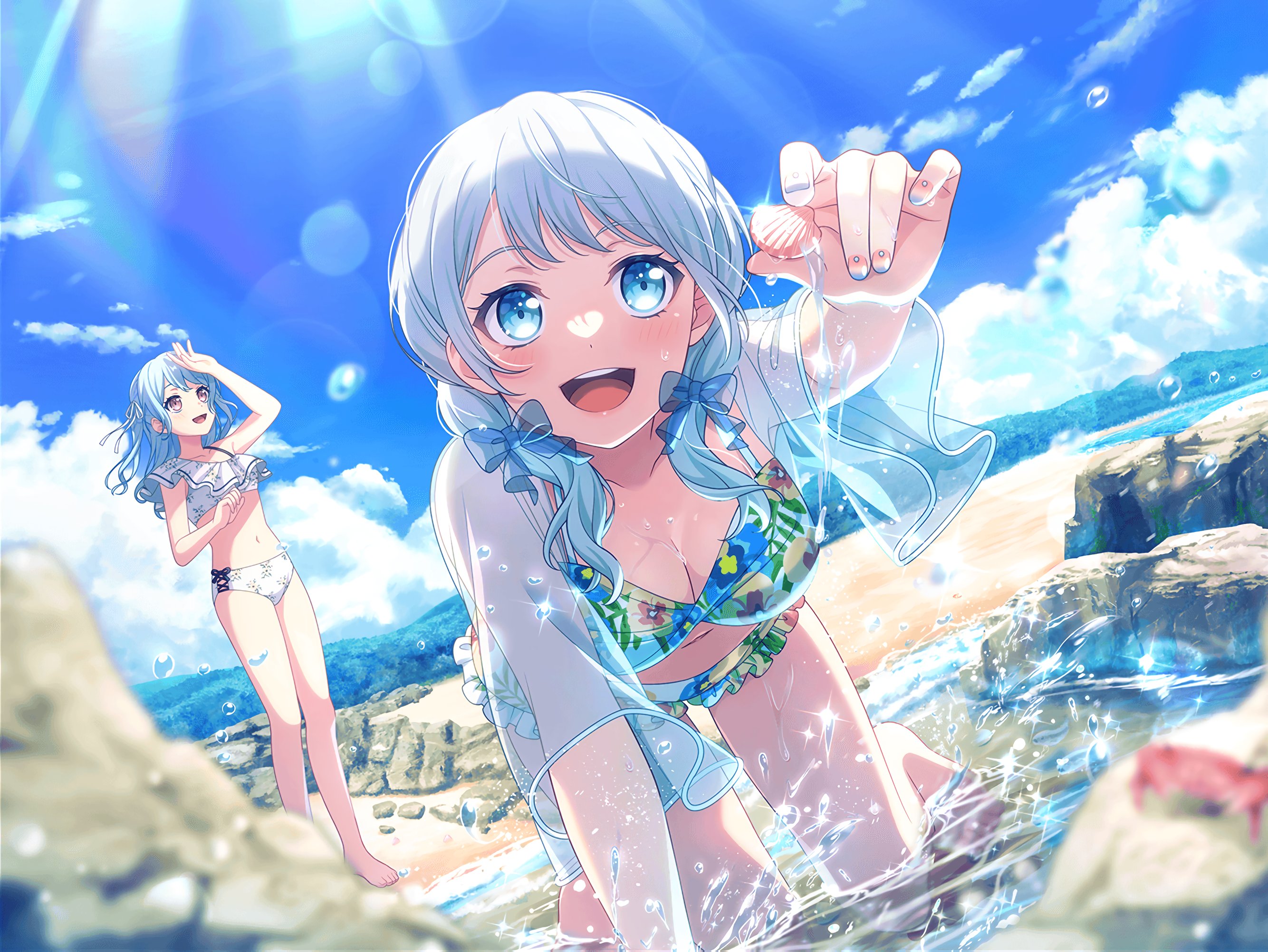 バンドリ　若宮イヴ　まとめ売り バンドリ ガルパ gigo限定 ホログラム缶バッジ 若宮イヴ - メルカリ