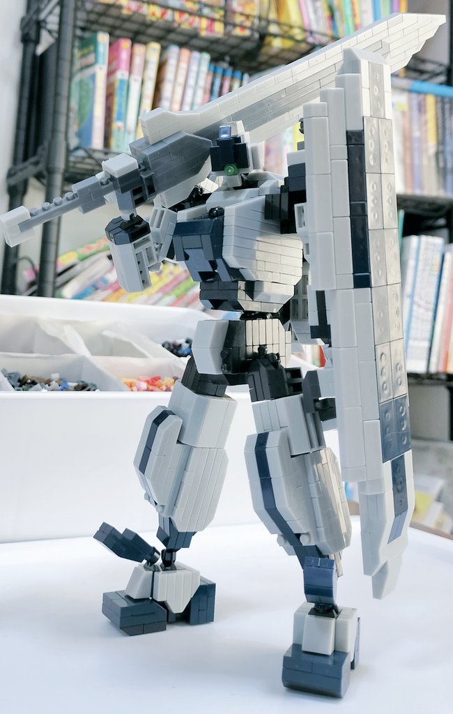WGvsfb2OtSPO2yi's tweet photo. デカい剣、デカい盾。
＃プチブロック https://t.co/8ZbzvY1jfe