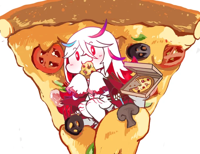 地中海エビのピザ~ 