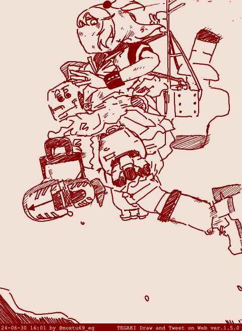 Endorphinmachine #tegaki_dt 