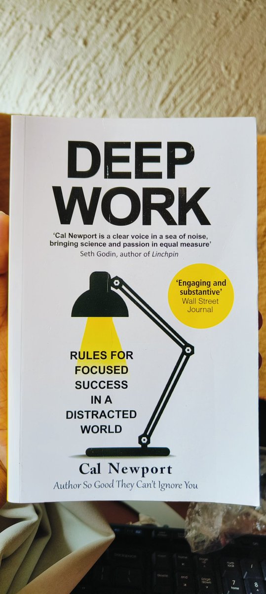 Starting another book "Deep Work"

Excited to read 😃 

Please share your comments if you already complete it.

#deepwork #books #booklovers #LearningJourney