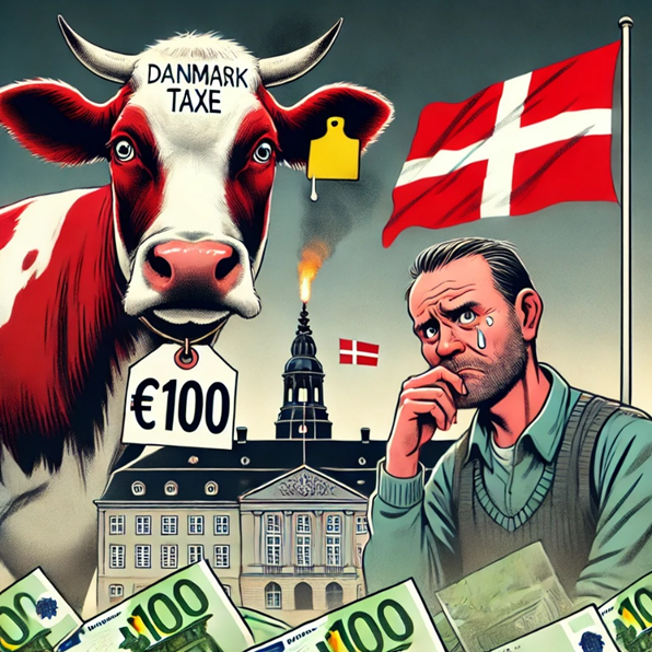 1/ Ni un mes tras las elecciones europeas, el gobierno danés va a imponer un impuesto de 100€ por vaca por sus emisiones.
Impuesto sin base científica alguna. Otro ataque directo a la ganadería…
Luego algunos se sorprenderán si hay más protestas. Abro hilo: 👇