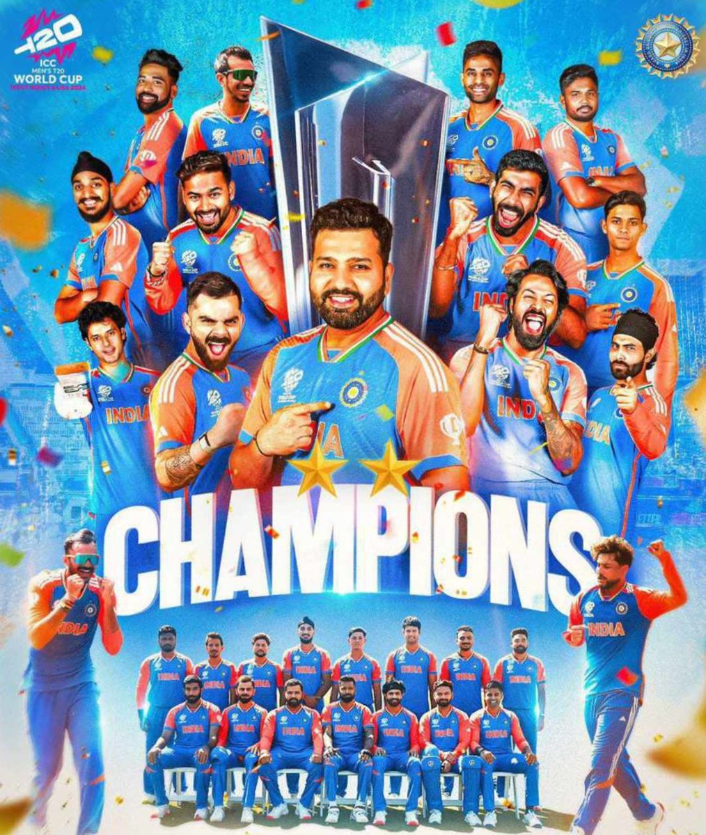 A2Ztak's tweet photo. Congratulations #indiawin #T20WorldCup2024 The world's number one #crickteam in 2024 is India.
#IndiaWon #viratkholi #RohitSharma 
आप कहां से हो और ईमानदारी से बोलो किसको आपका #11 मे कोनसा ��संदीदा खिलाड़ी है। https://t.co/1kezou7wsW