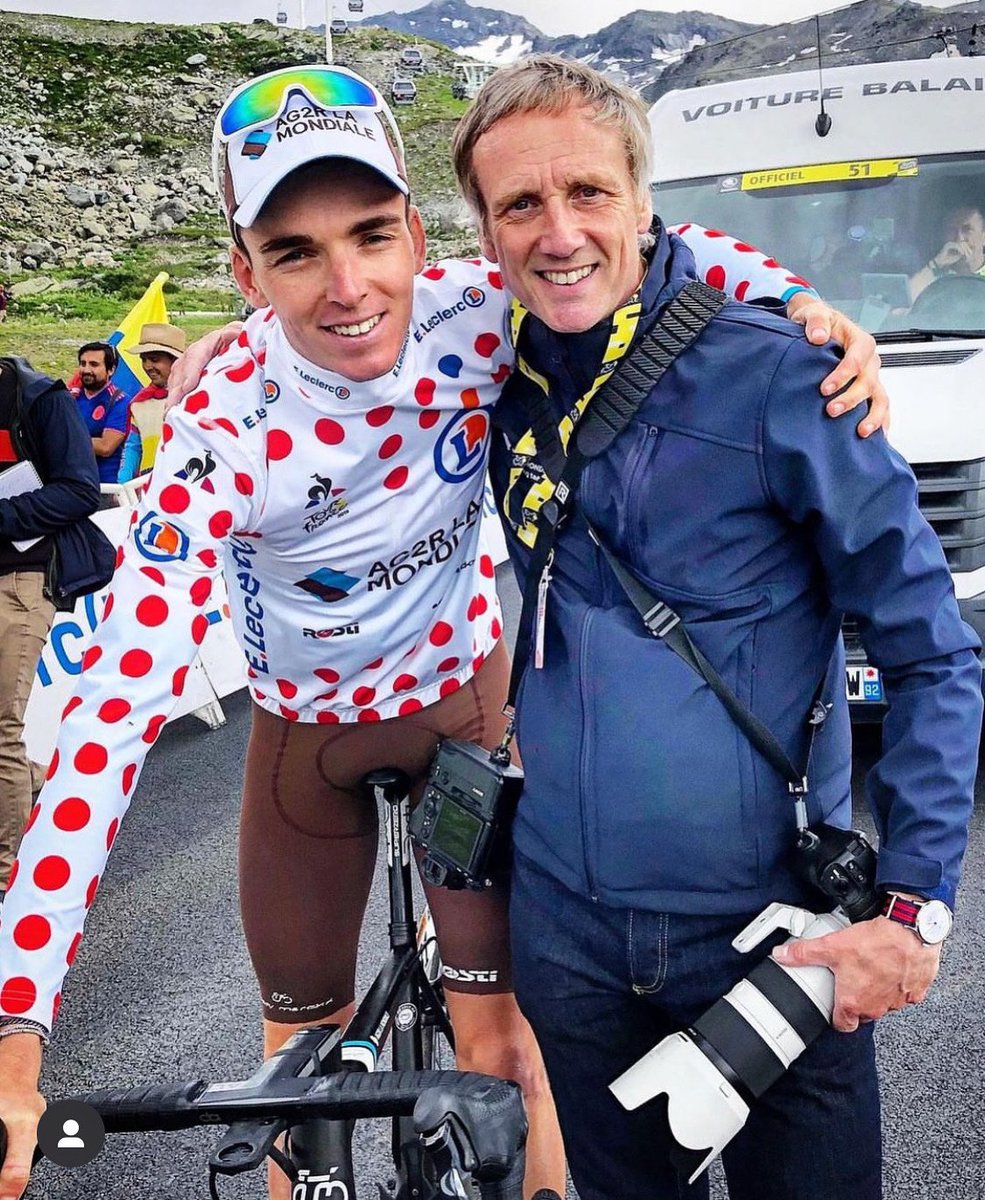 modcyclingphoto's tweet photo. So happy for Romain, he a French gentleman and cool af, likes the Mod vibe too and we had some great memories together at AG2r. 
To ride today in yellow will be special 💛🇫🇷 https://t.co/nEzzcCDEwz