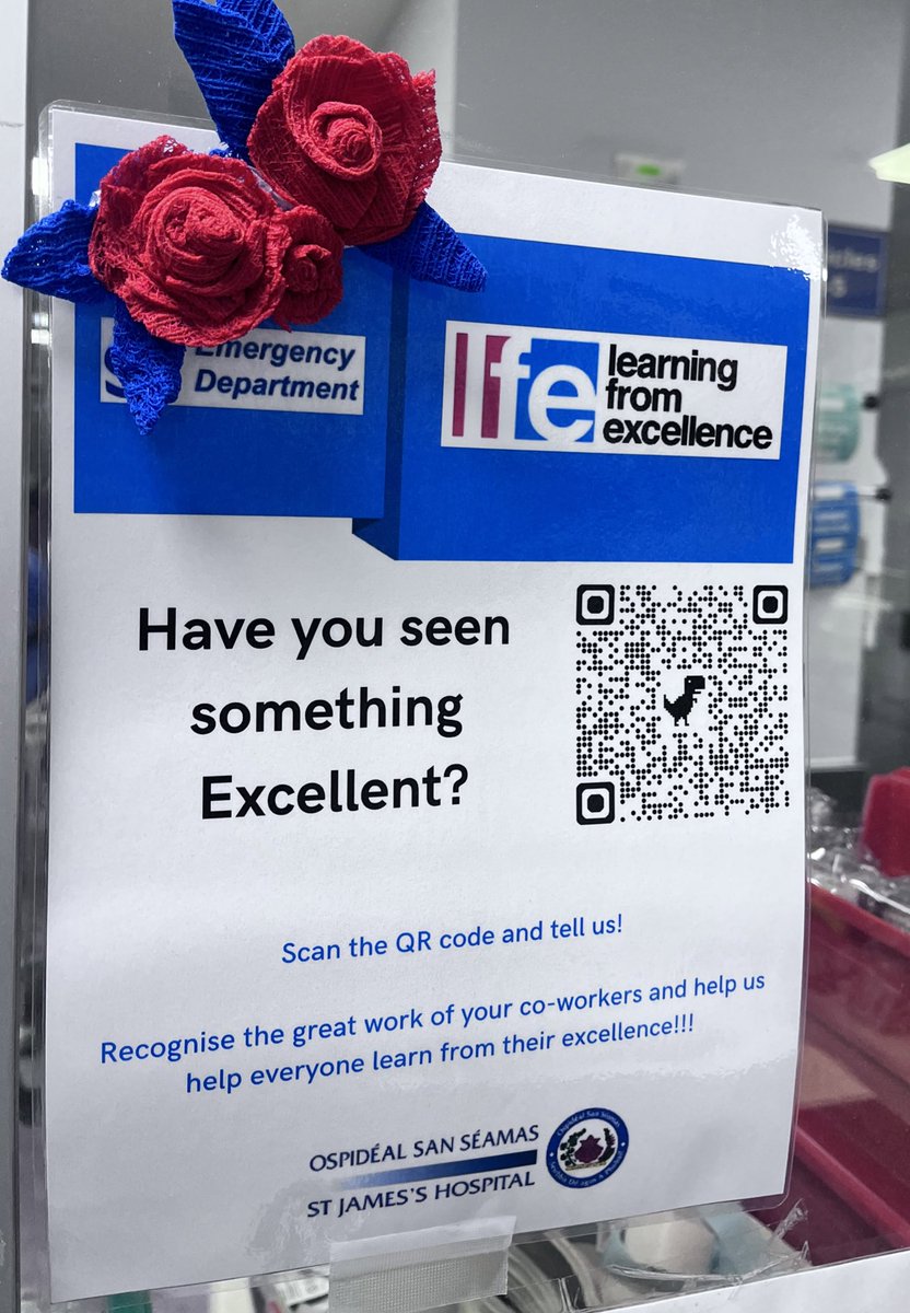 Bríd Byrne (@bridbyrne4) on Twitter photo ‘Have you seen something excellent’?
Brilliant introduction from <a href="/MaireBourke/">Máire Bourke</a> & <a href="/UnaUnak/">Una Kennedy</a>
An opportunity to recognise excellence in every single member of the team
(I will be putting l haft flowers on all my backslabs going forward😄)
<a href="/LRmedUK/">Lohmann & Rauscher UK</a>
<a href="/stjamesdublin/">St James's Hospital</a>
<a href="/LfEcommunity/">Learning from Excellence</a> ‘Have you seen something excellent’?
Brilliant introduction from <a href="/MaireBourke/">Máire Bourke</a> & <a href="/UnaUnak/">Una Kennedy</a>
An opportunity to recognise excellence in every single member of the team
(I will be putting l haft flowers on all my backslabs going forward😄)
<a href="/LRmedUK/">Lohmann & Rauscher UK</a>
<a href="/stjamesdublin/">St James's Hospital</a>
<a href="/LfEcommunity/">Learning from Excellence</a>
