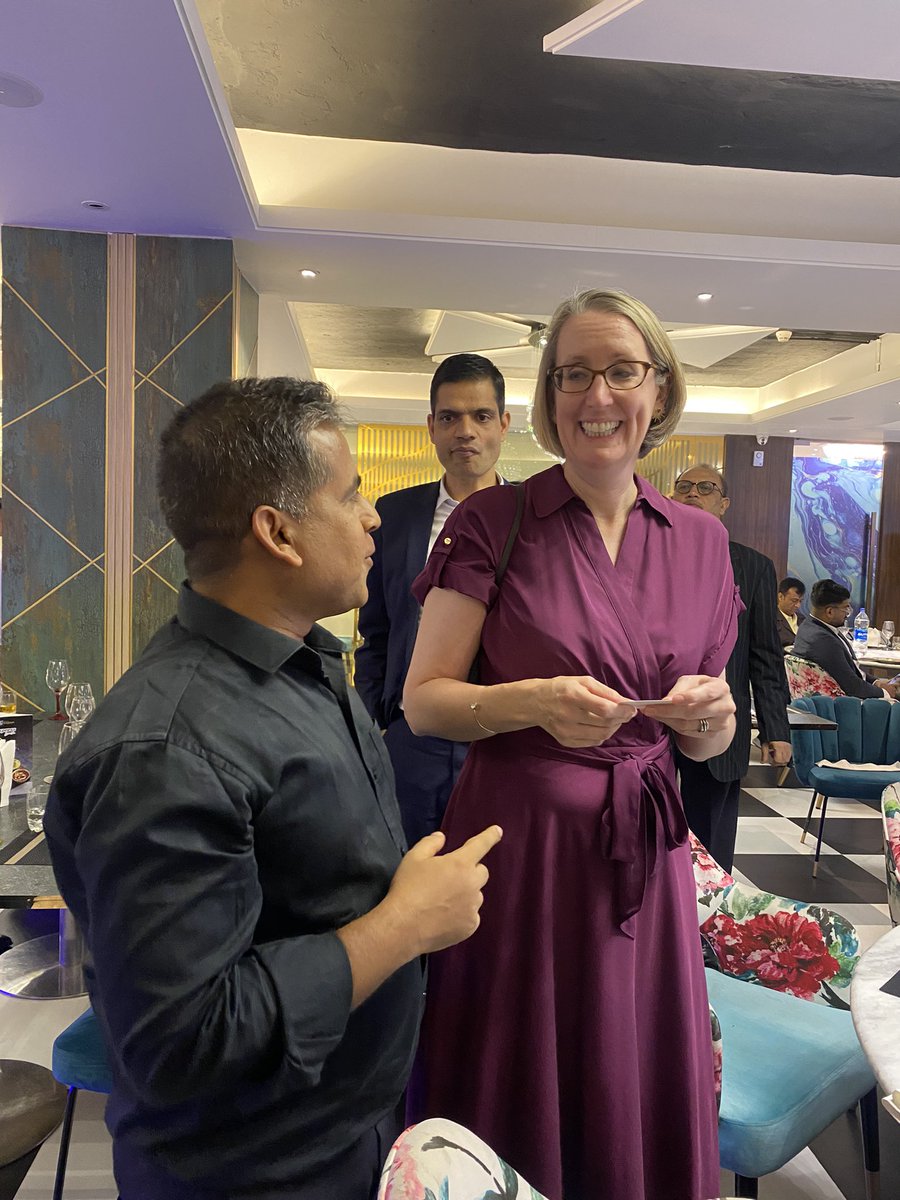 rezvinewaz's tweet photo. Her Majesty Queen is no more but got her representative, Sarah Cooke, the British High Commissioner to Bangladesh on Saturday night. https://t.co/eNZvKMlW9R