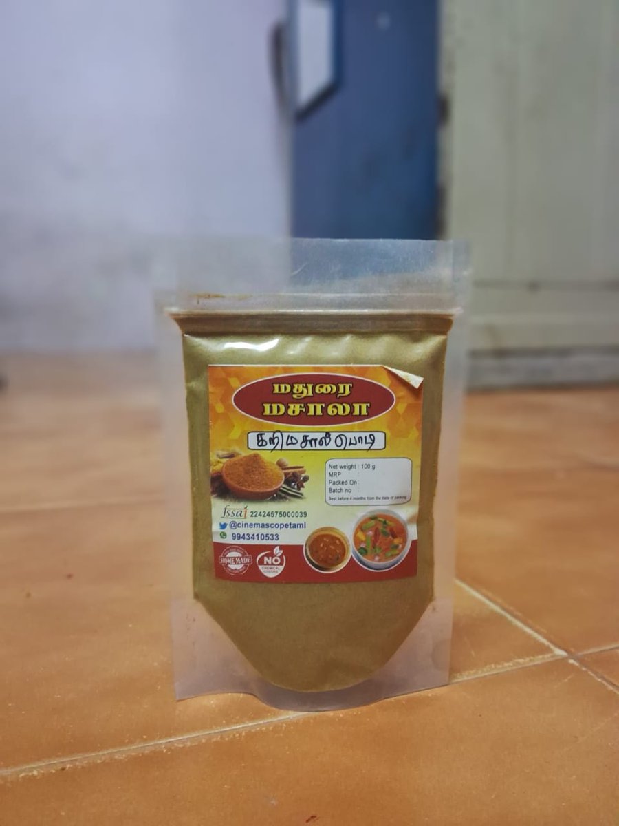 cinemascopetaml's tweet image. #மதுரைமசாலா பற்றிய நண்பர் கருத்து ❤❤❤❤❤❤❤
நீங்களும் ஆர்டர் பண்ணுங்க
For Order DM us 🙏🙏🙏🙏
#Rtplz