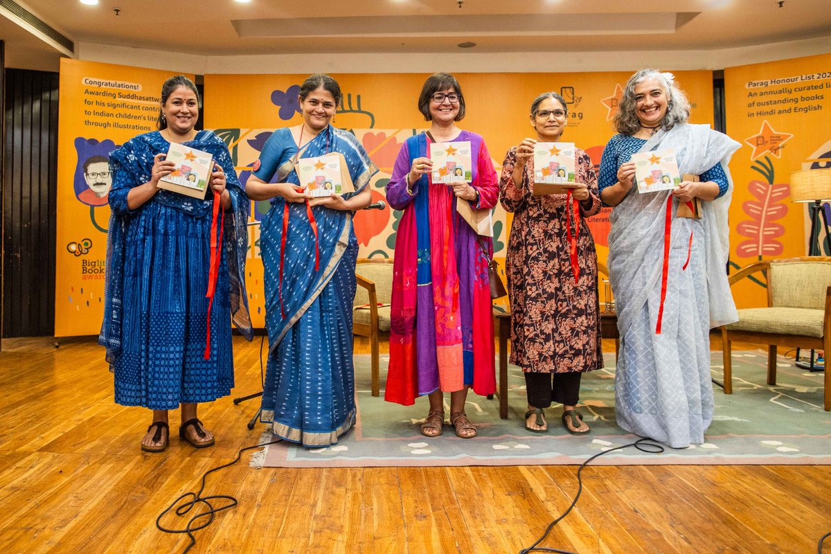 Glimpses from the fantabulous evening of Parag Utsav, a cynosure event, in which the 2024 editions of two of Parag's recognitions -- the #ParagHonourList and the #BigLittleBookAward -- came together. #indianchildrensliterature #childrensbooks #paragreads #paragnurtures
