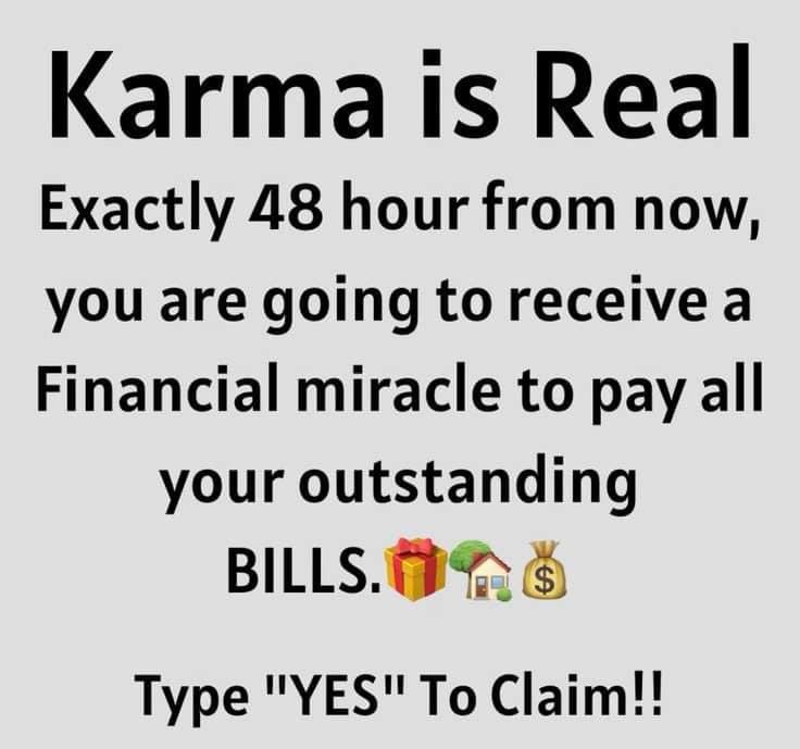 A large sum of MONEY is coming your way. It will happen right now! Type YES to Affirm!! 🍀😇

#lawofattraction #abundance #positiveenergy #claimit