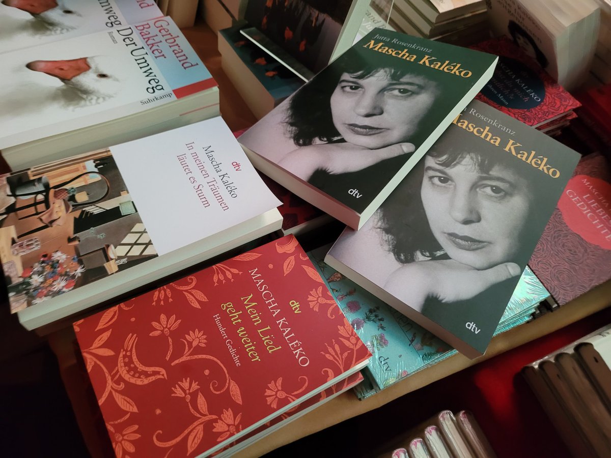 Poesie in Liedform - heute spielen Dota die Vertonungen der Gedichte von Mascha Kaléko im Spiegelzelt  - wir freuen uns drauf!