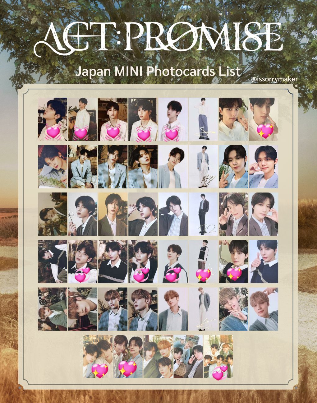 TXT トレカ 6種 ×5 会場限定 日本 ACT : PROMISE - メルカリ|K-POP TXT トレカ 6種 ×5 会場限定 日本 ACT : PROMISE - メルカリ|K-POP