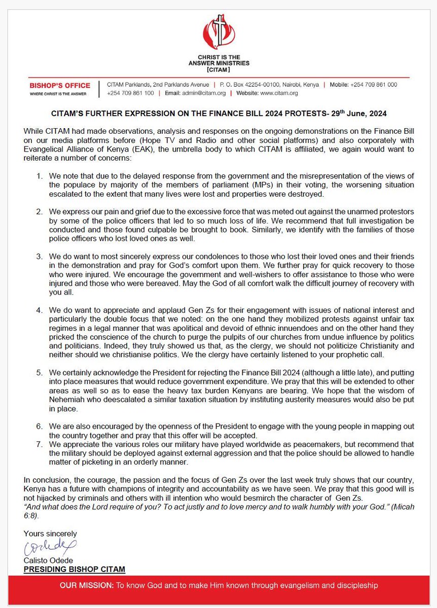 "The word of the Lord becomes effective only when applied."
#RejectFinanceBill2024