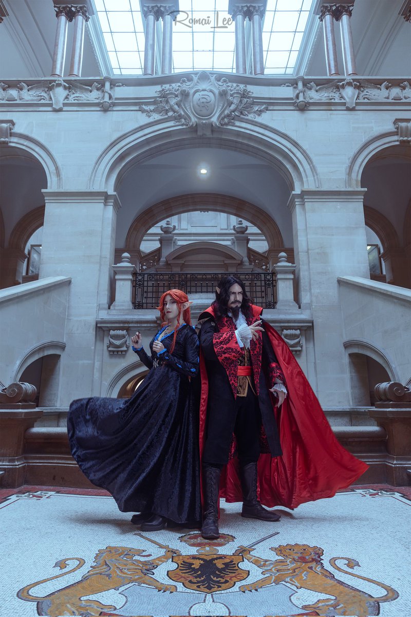 romailee's tweet photo. My Alucard cosplay took 2 years to finsh and I'm so happy I could do a shoot with Dracula ✨️ Do you want to see some wip?

Dracula: Stylouz
Lenore: Madyludi
Alucard &amp; 📷 : RomaiLee
Assistance Akira, Chen https://t.co/n0B12qA9GZ