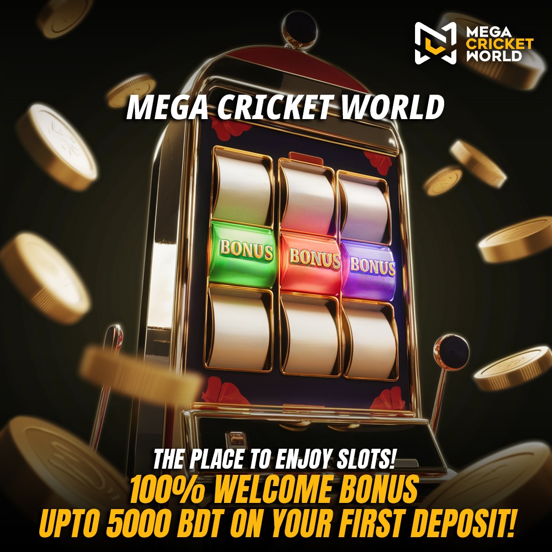 mcworldsocial's tweet photo. MCW is the one stop solution for the best slots games! Claim 100% welcome bonus upto 5000 BDT on your first deposit!🎰🙌🏻

🔗 https://t.co/xT3lmd3iVT

#Bonus #ClaimBonus #Deposit #MegaCricketWorld https://t.co/usELQylaWo