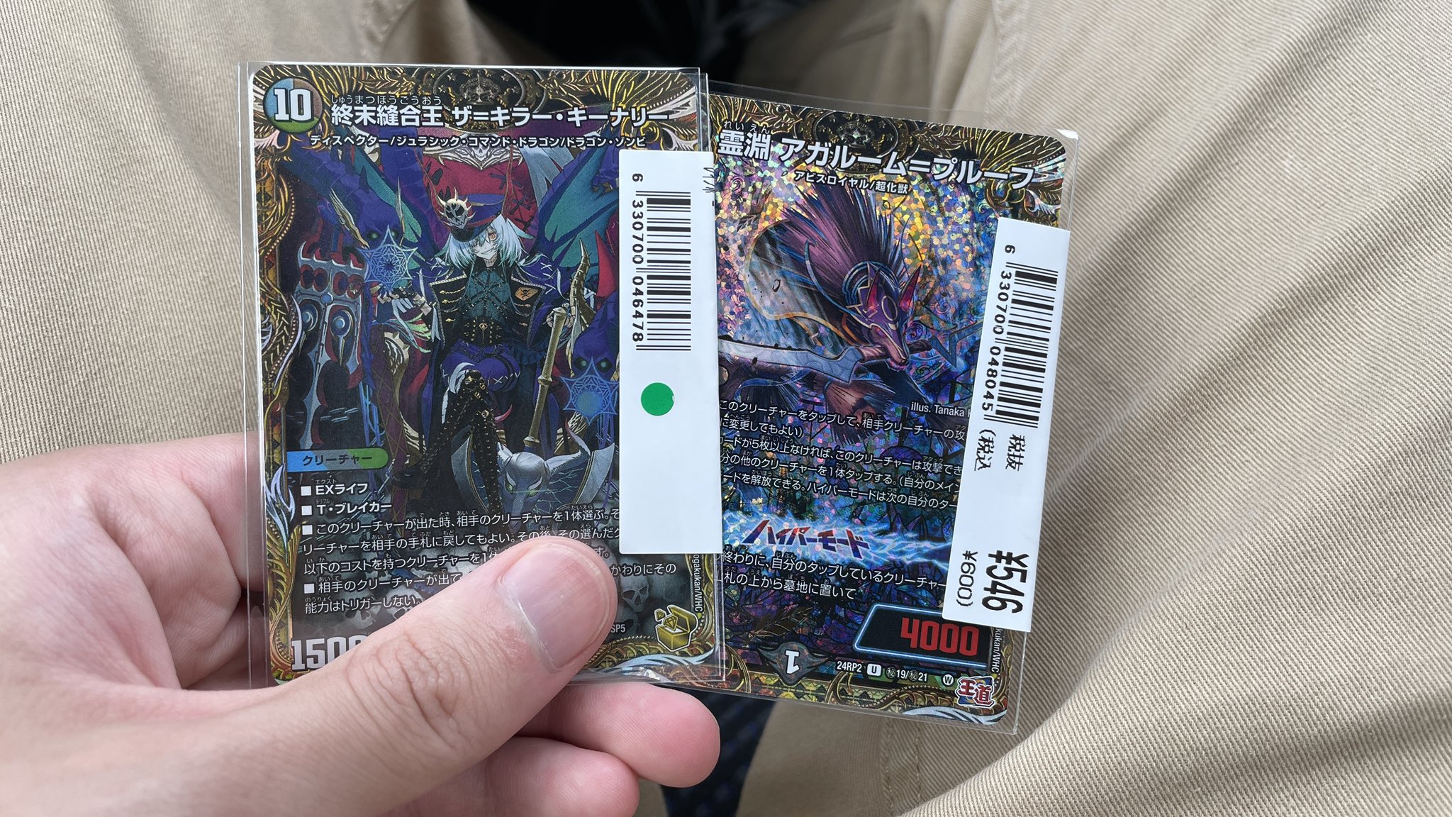 Duel Masters ザ・キラー・キーナリ クリーチャー（終末縫合王