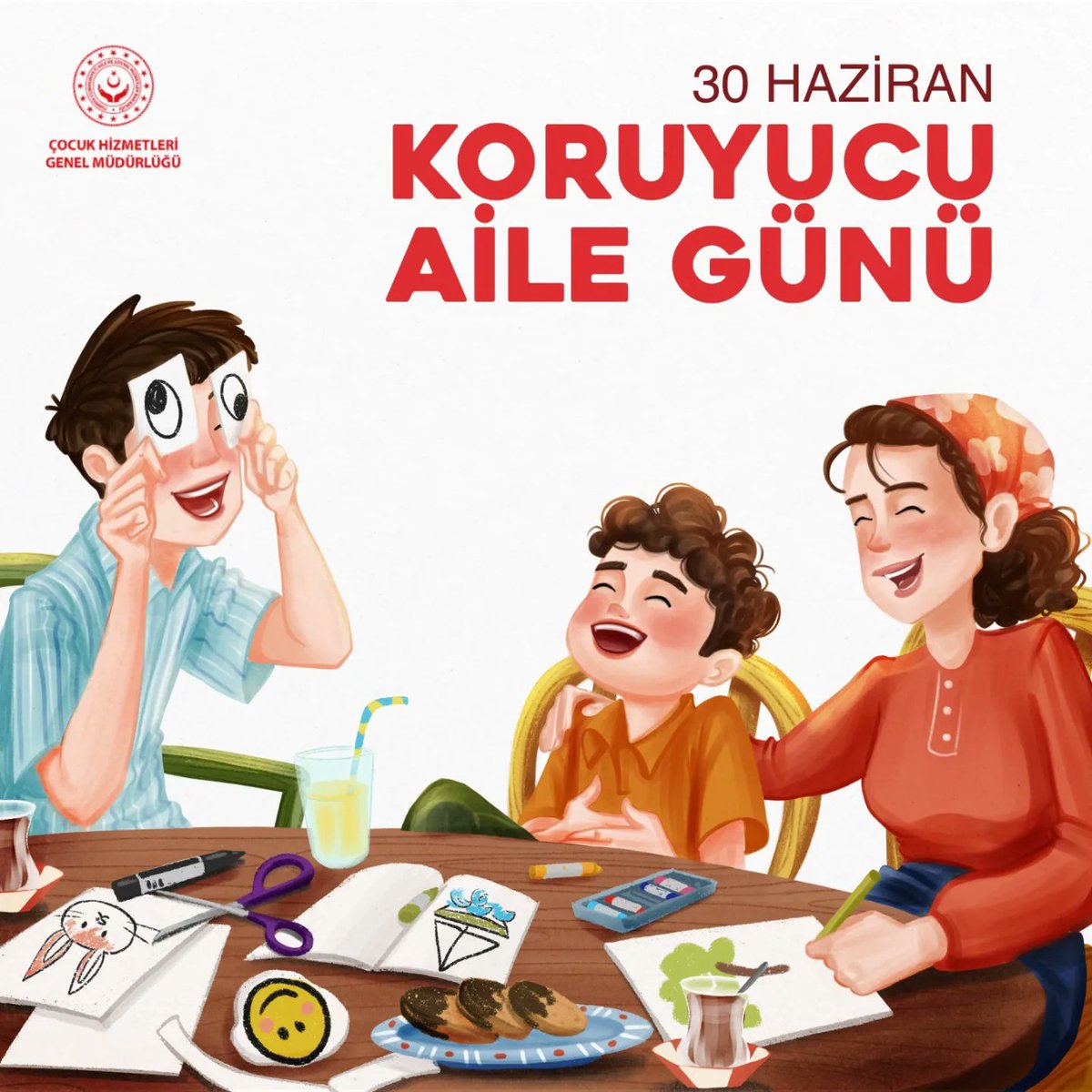 "Bir çocuğa verilecek en güzel hediye, ailedir."
30 Haziran Koruyucu Aile Günümüz Kutlu Olsun.

👨‍👩‍👦

#KoruyucuAilem

<a href="/tcailesosyal/">T.C. Aile ve Sosyal Hizmetler Bakanlığı</a>