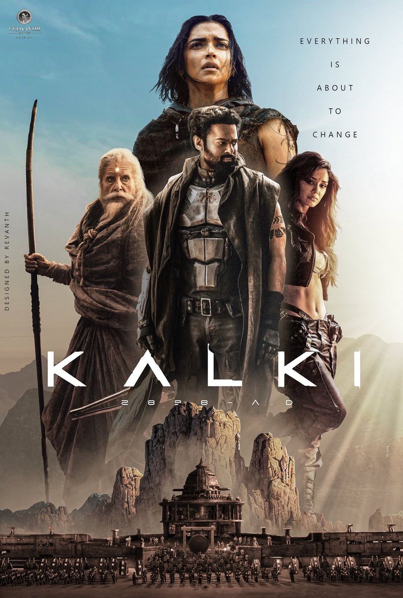 Infy8ideas's tweet photo. Great opening climax sequences💥💥💥
Sequences of MAHABHARATA r SPELLBOUND.
Amazing movie, beautiful making, much awaiting 4 d next part.
I don't think this multiverse will end with 2 parts🤔
Let's not spoil d Movie n nly watch n theaters
My rating: 🌟🌟🌟🌟🌟
#Kalki2898AD #Kalki https://t.co/U5F8Jb812M