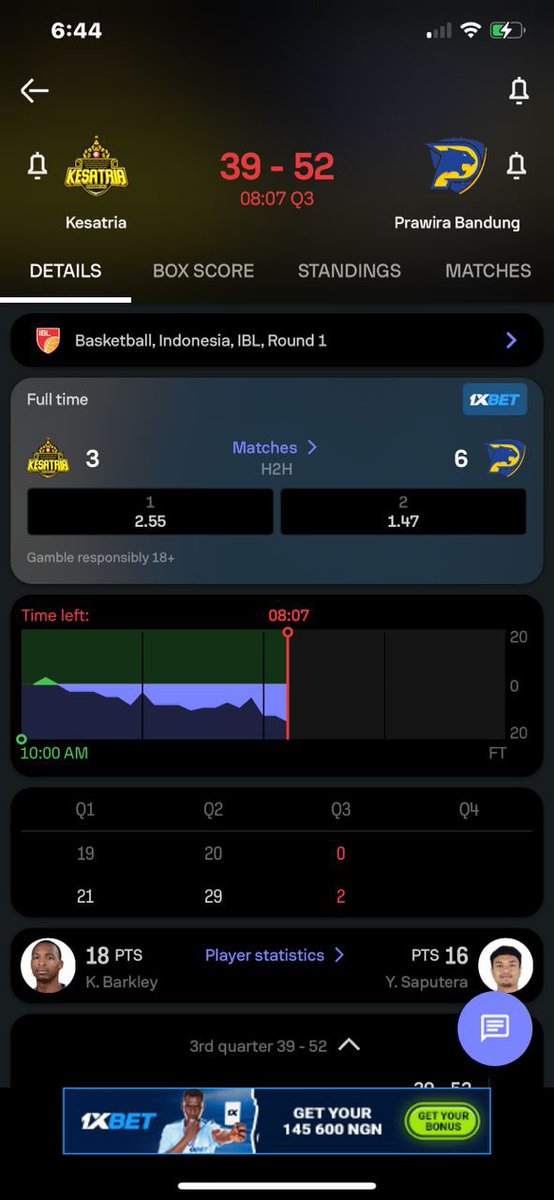 VecthorTips's tweet photo. My question to sportybet is this; my prediction was based on halftime overs and I happened exactly and second started and 2 points was scored also before the game was interrupted.why are you asking me to wait for FT.

Pls just settle our ticket and stop tagging me if you wouldn’t do the needful @SportyBet @SportyBetNG 
Stop ✋ scamming people 
Stop ✋ fraudulent act
@Ekitipikin @opeoluwa @Mrbankstips @BETFUSE1 @_kennyblaze1391 @jujupunter @Kingofvirtual @LouieDi13