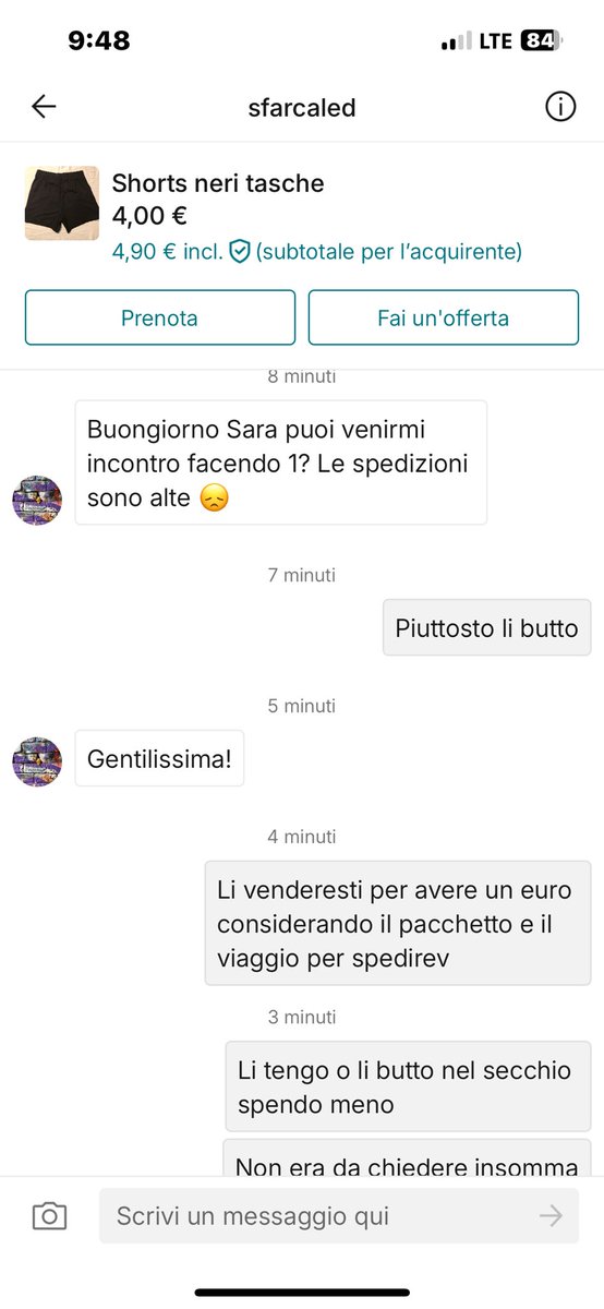SD_styles94's tweet photo. #vinteditalia  ci regala Gioie la domenica mattina. Grazie utenti di vinted per essere sempre comprensivi un paio di pantaloni di lino a 1 euro https://t.co/HqJ1nseJDH