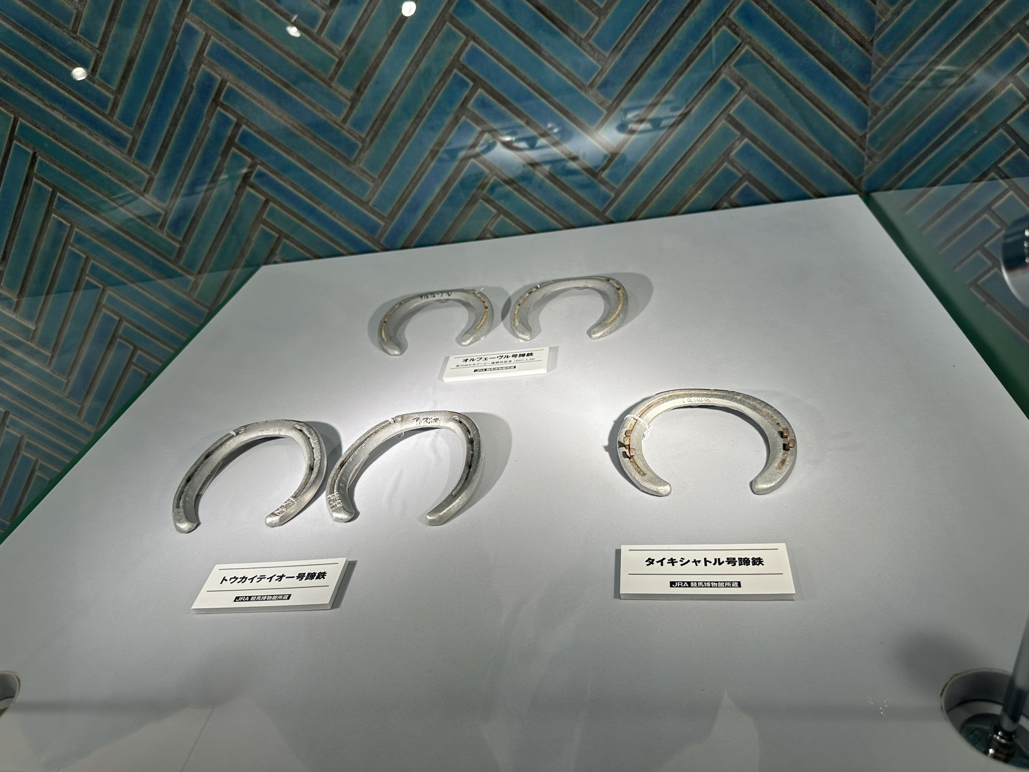 タイキシャトルの蹄鉄