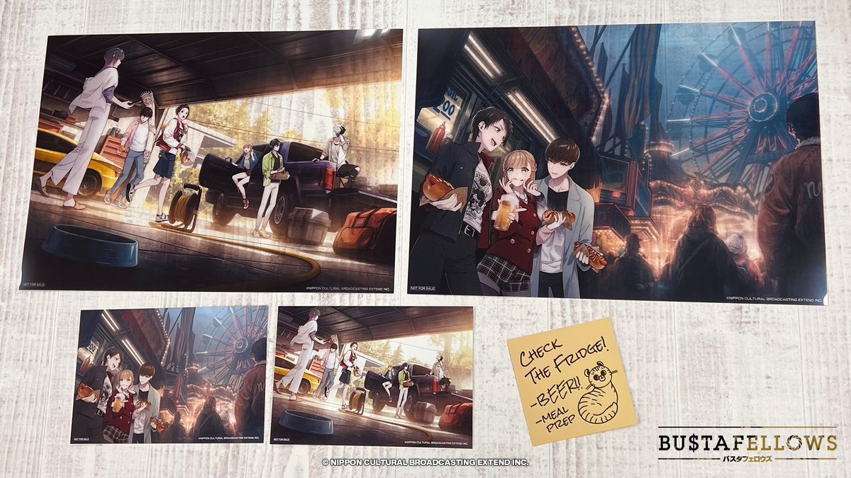 🎁#バスタフェ アリスNET店舗特典＞ ○「anima」購入特典 表紙イラスト