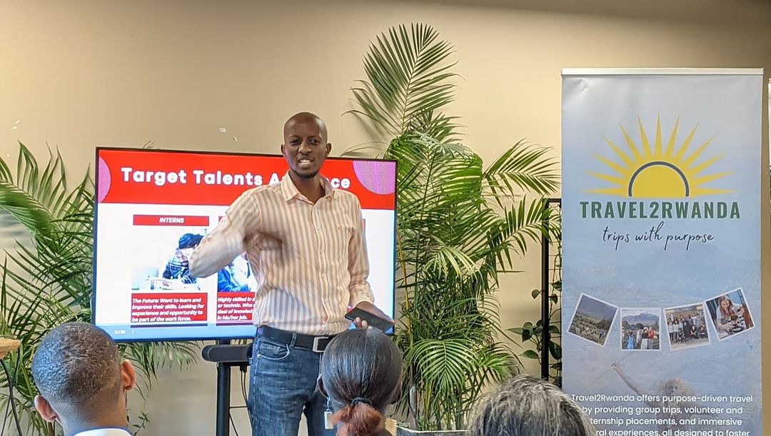 travel2rda's tweet photo. We would like to extend our gratitude to @hiremeafrika and @norrsken_eastafrica for giving us the opportunity to present our platform, Travel2Rwanda, that focuses on trips with purpose by offering group trips, internships, and volunteering experiences in Rwanda.
#travel2rwanda https://t.co/jD49mpF0Gt