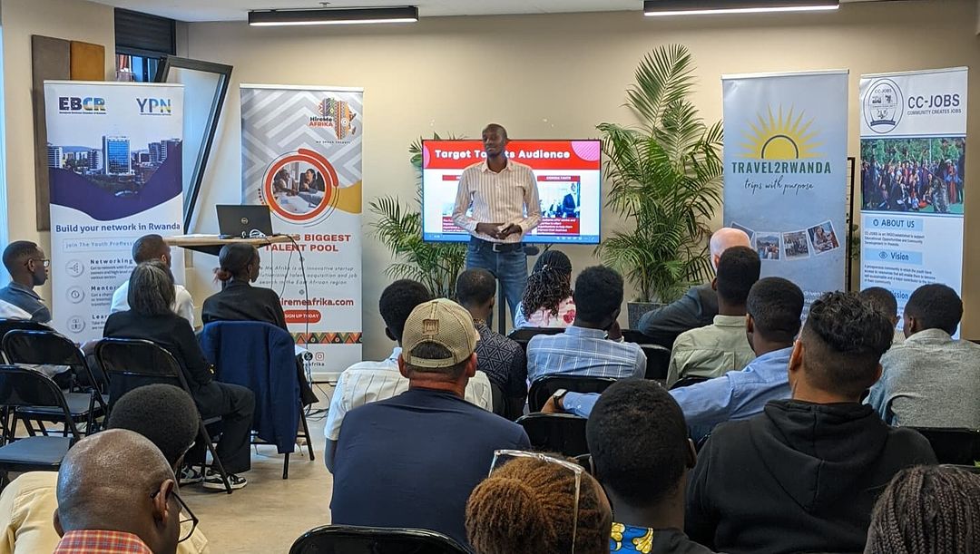 travel2rda's tweet photo. We would like to extend our gratitude to @hiremeafrika and @norrsken_eastafrica for giving us the opportunity to present our platform, Travel2Rwanda, that focuses on trips with purpose by offering group trips, internships, and volunteering experiences in Rwanda.
#travel2rwanda https://t.co/jD49mpF0Gt